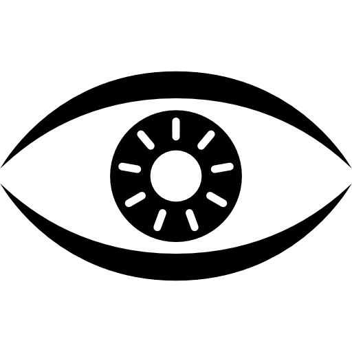 Eye view visualize visualization icon