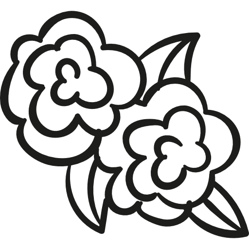 Garden flowers flowers flower design flower bud icon