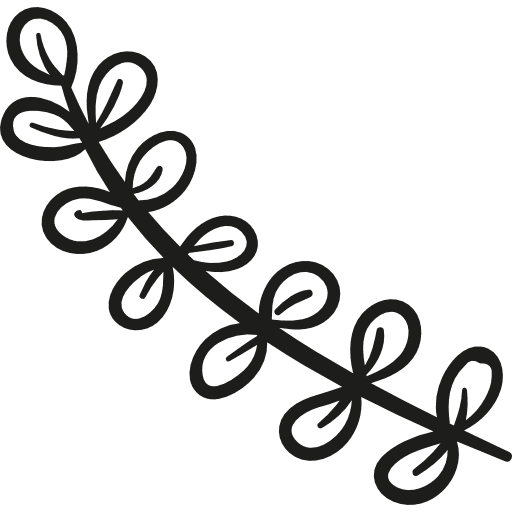 Garden leaves garden nature forest icon