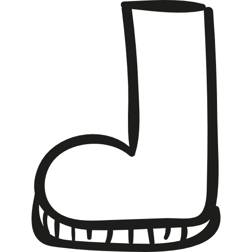 Gardering boot boot shoes gardening icon