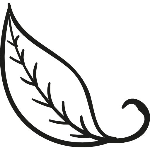 Leaf natural trees leaves icon