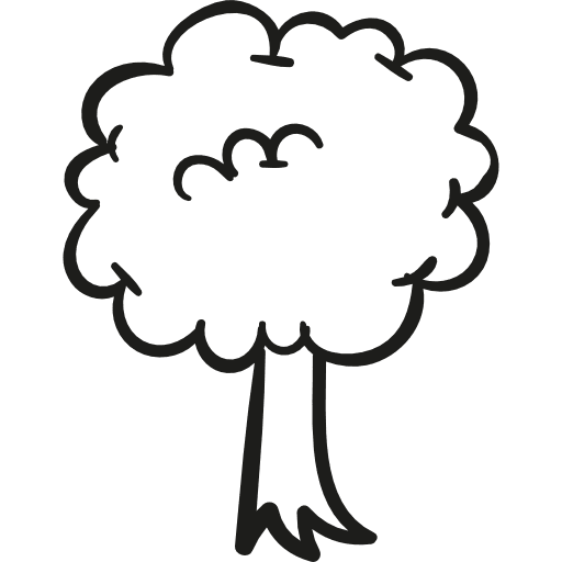 Park tree nature forest park icon