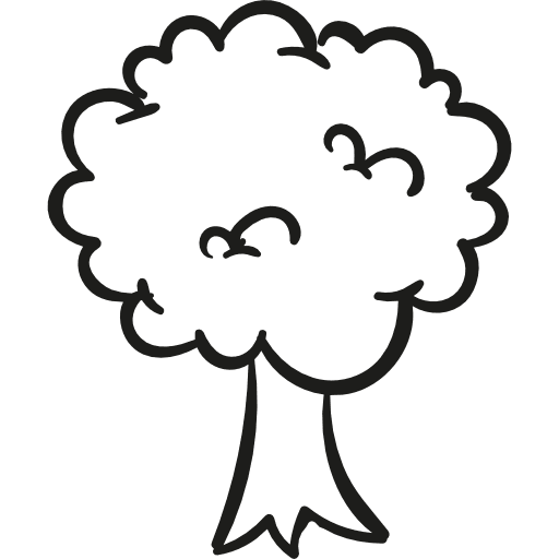 Garden tree gardening forest garden icon