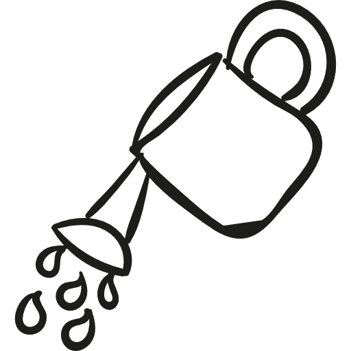 Gardening watering can watering can gardening watering icon