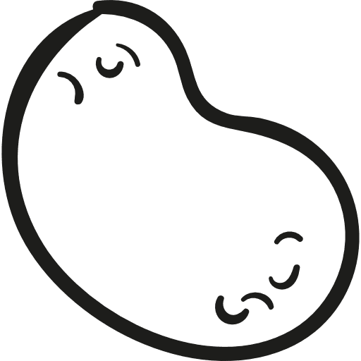 Potato healthy vegetable food icon