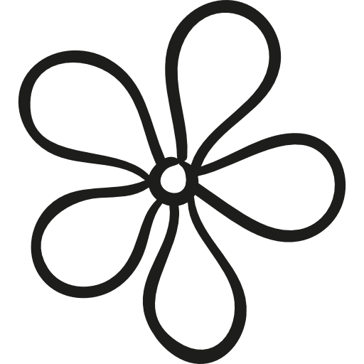 Flower nature plants bloom icon