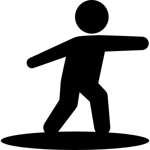 Water sufing surf summer surfer icon