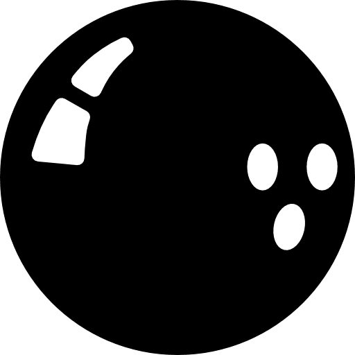 Bowling ball sportive sports ball sports icon