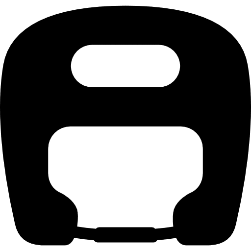 Face guard protector helmet boxer icon