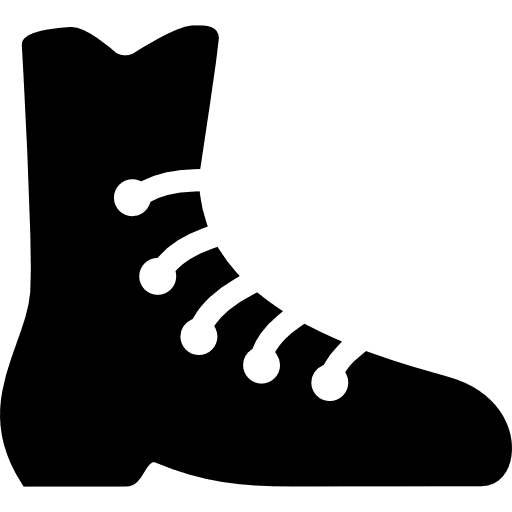 Single boot fashion shoes wear icon