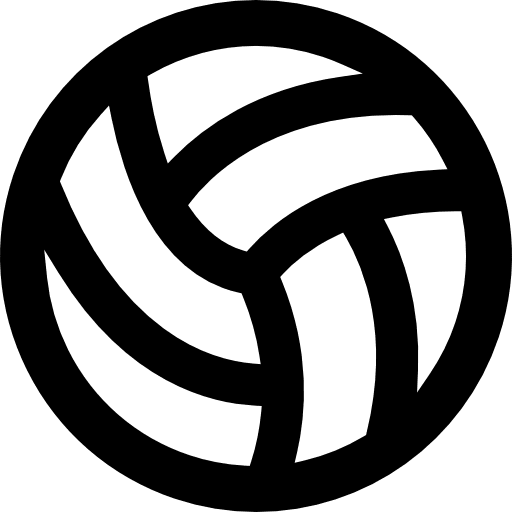 Volleyball ball volleyball sports ball icon