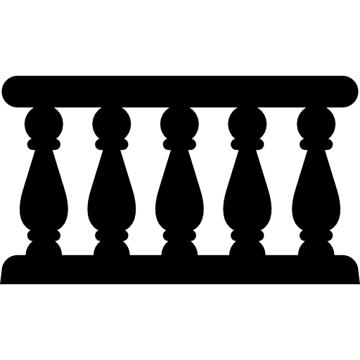 Balcony home buildings veranda icon