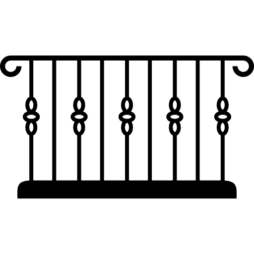 Balcony home veranda buildings icon