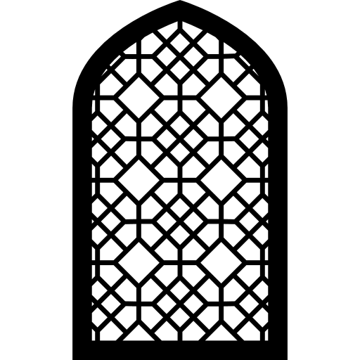 Window arabesque arabic frame icon