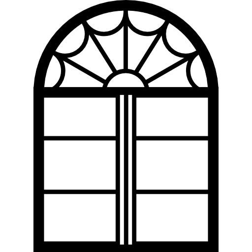 Window bars frame home icon