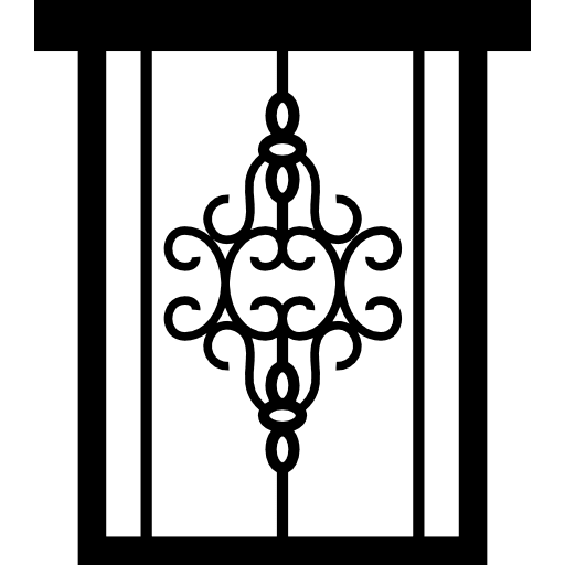 Window frame home decorative icon