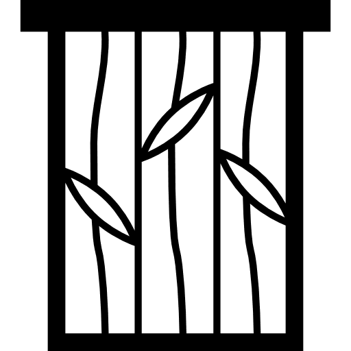 Window frame home decorative icon