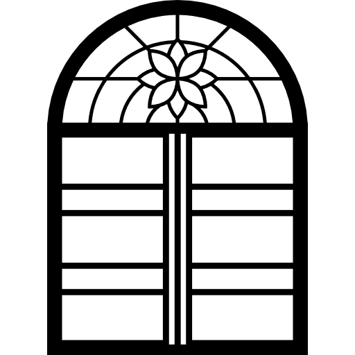 Window ornament decorative home icon