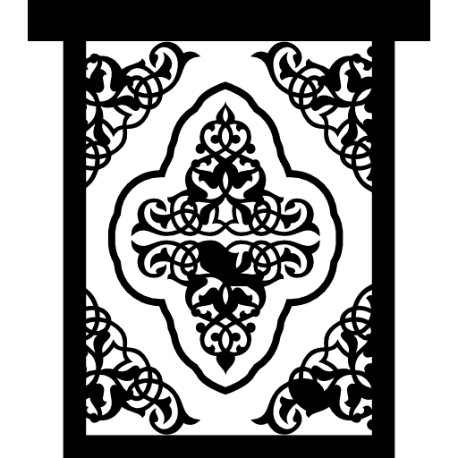 Window home bars ornament icon