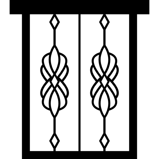 Window home ornament buildings icon