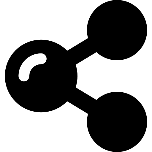 Share addition network social icon