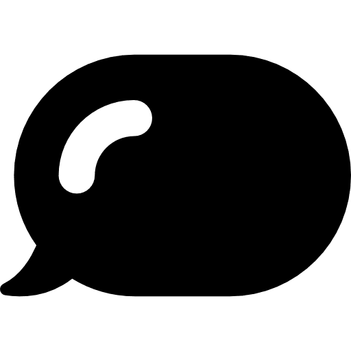 Speech bubble communication multimedia speech balloon icon