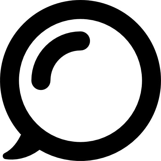 Speech bubble communication chat conversation icon