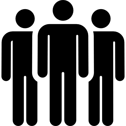 Team business participant members icon