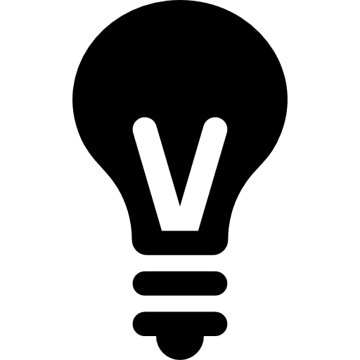 Idea illumination electricity invention icon