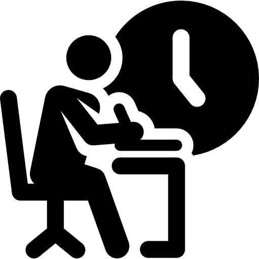 Working business people worker icon