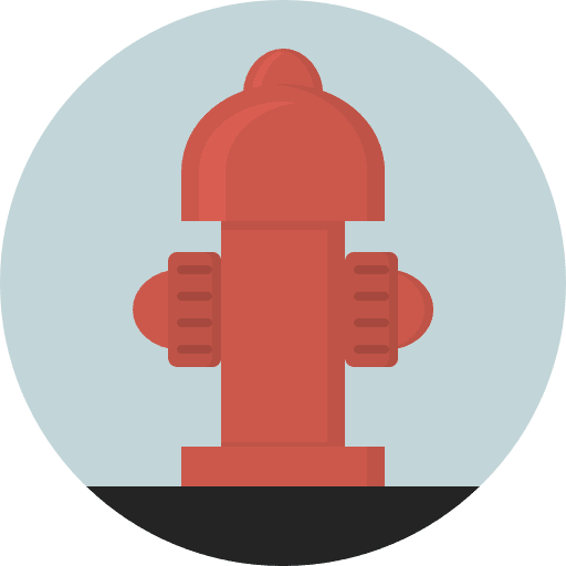 Hydrant firefighter hydrant extinguish icon