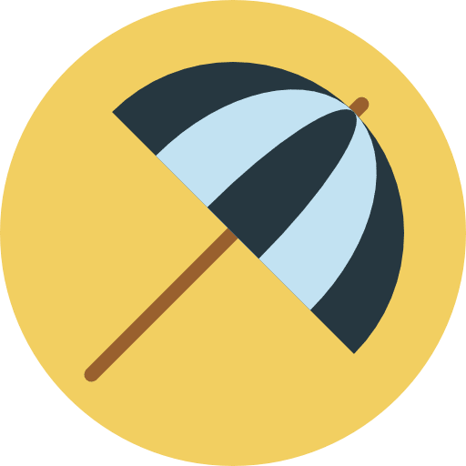 Umbrella umbrella rainy tools and utensils icon
