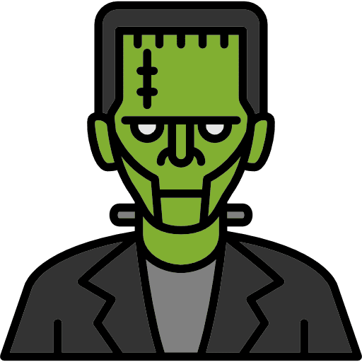 Frankenstein fear frankenstein halloween icon