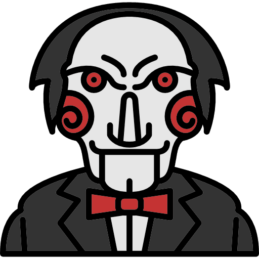 Murderer halloween terror scary icon