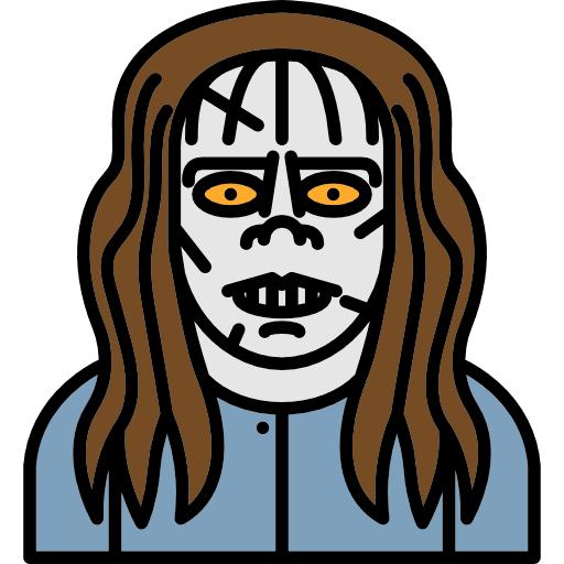 Girl halloween cinema spooky icon