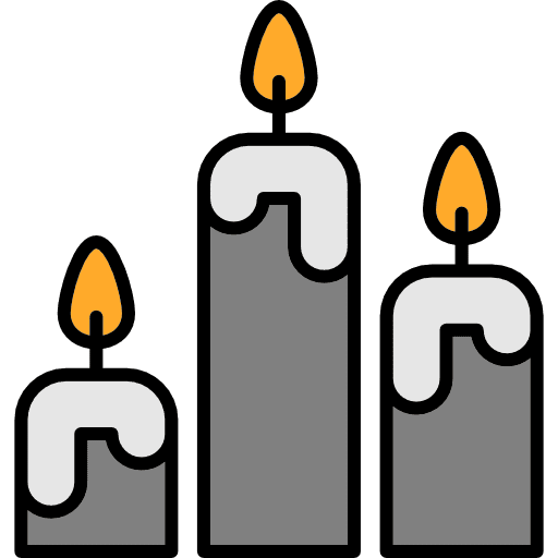 Candles tools and utensils candles candle icon