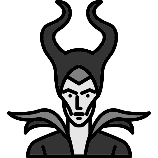 Witch horror spooky avatar icon