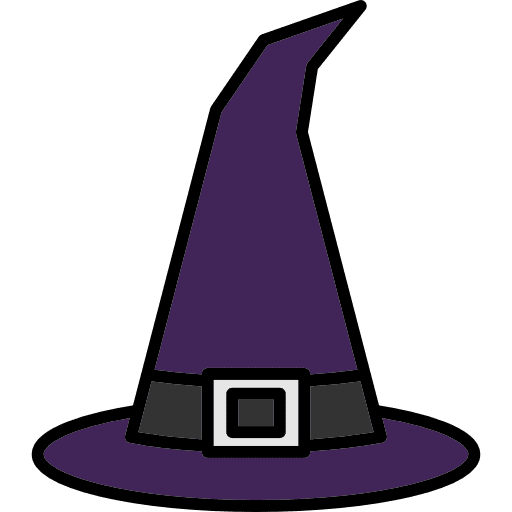 Witch terror fear witch icon