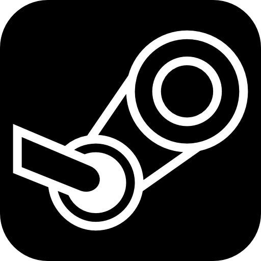 Steam logo brands and logotypes social network icon