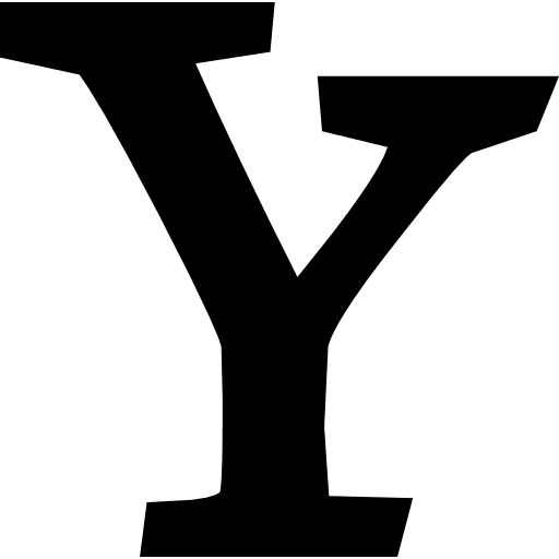 Yahoo social media logotype brands and logotypes icon