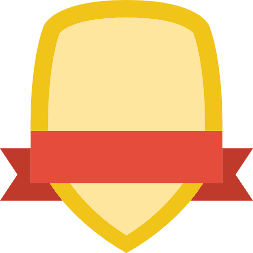 Badge sports and competition reward badge icon