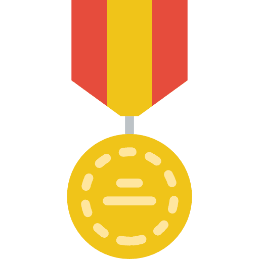 Medal sports and competition medal award icon