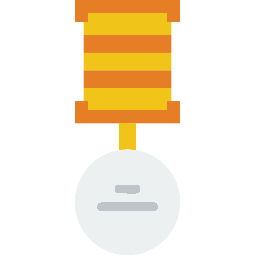 Medal sports and competition winner champion icon