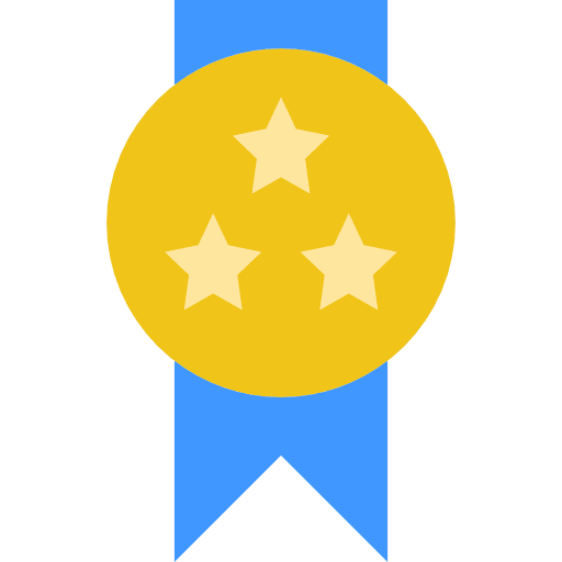 Medal winner award sports and competition icon