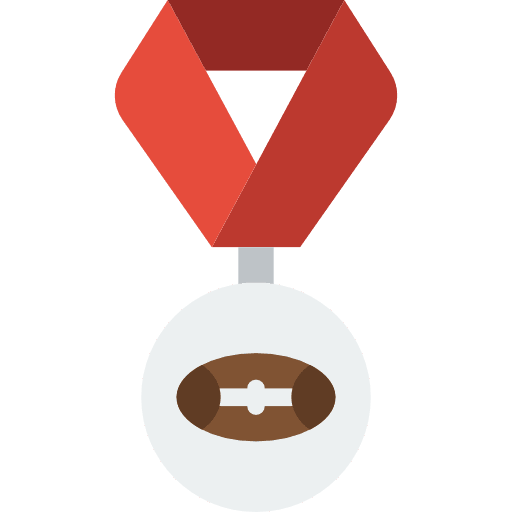 Medal sports and competition award medal icon