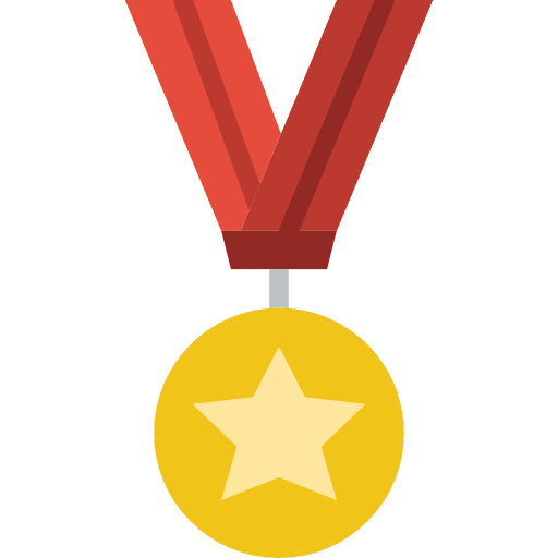 Medal sports and competition winner medal icon