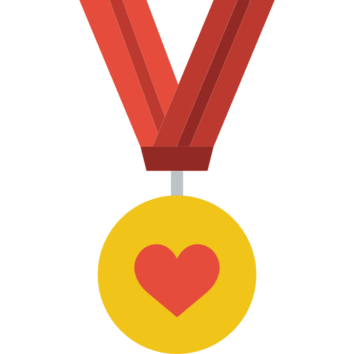 Medal winner medal award icon