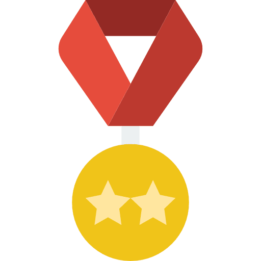 Medal award champion winner icon