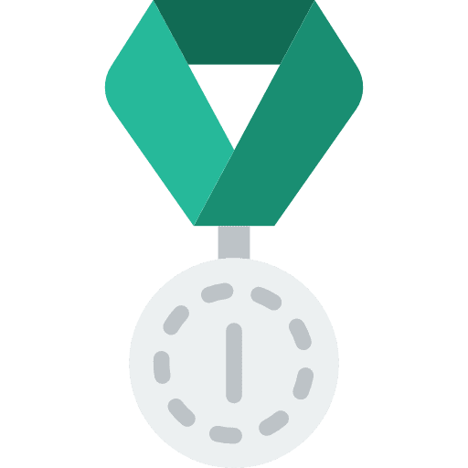 Medal sports and competition winner champion icon