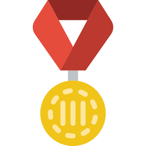 Medal sports and competition winner medal icon